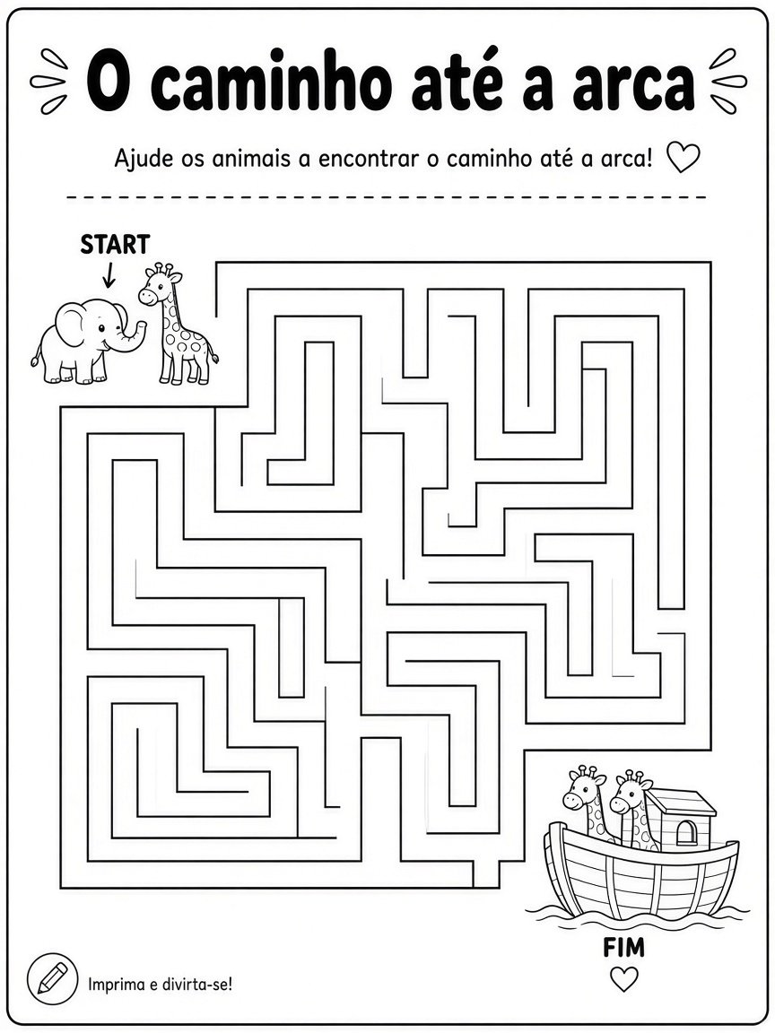 Labirinto até a arca
